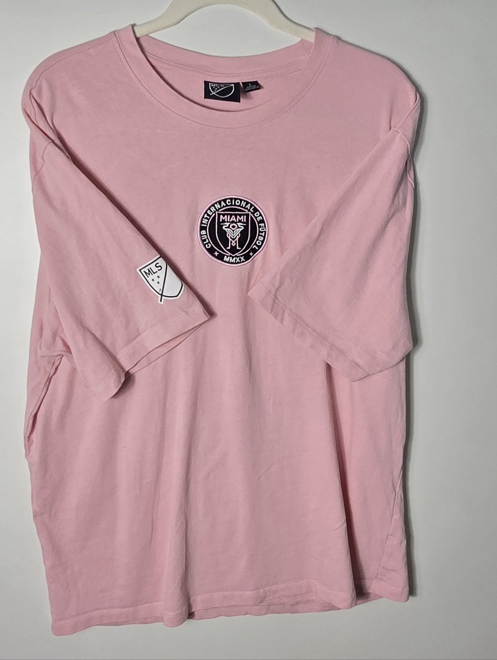 Pink Messi #10 Back Print Tee - Picture 3 of 6